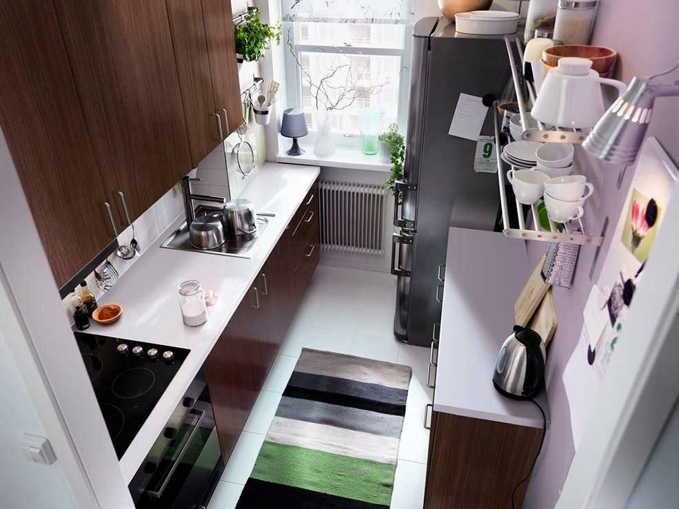 Дизайн маленькой кухни 2023: (45 фото): современные идеи и новинки, подборка лучших интерьеров