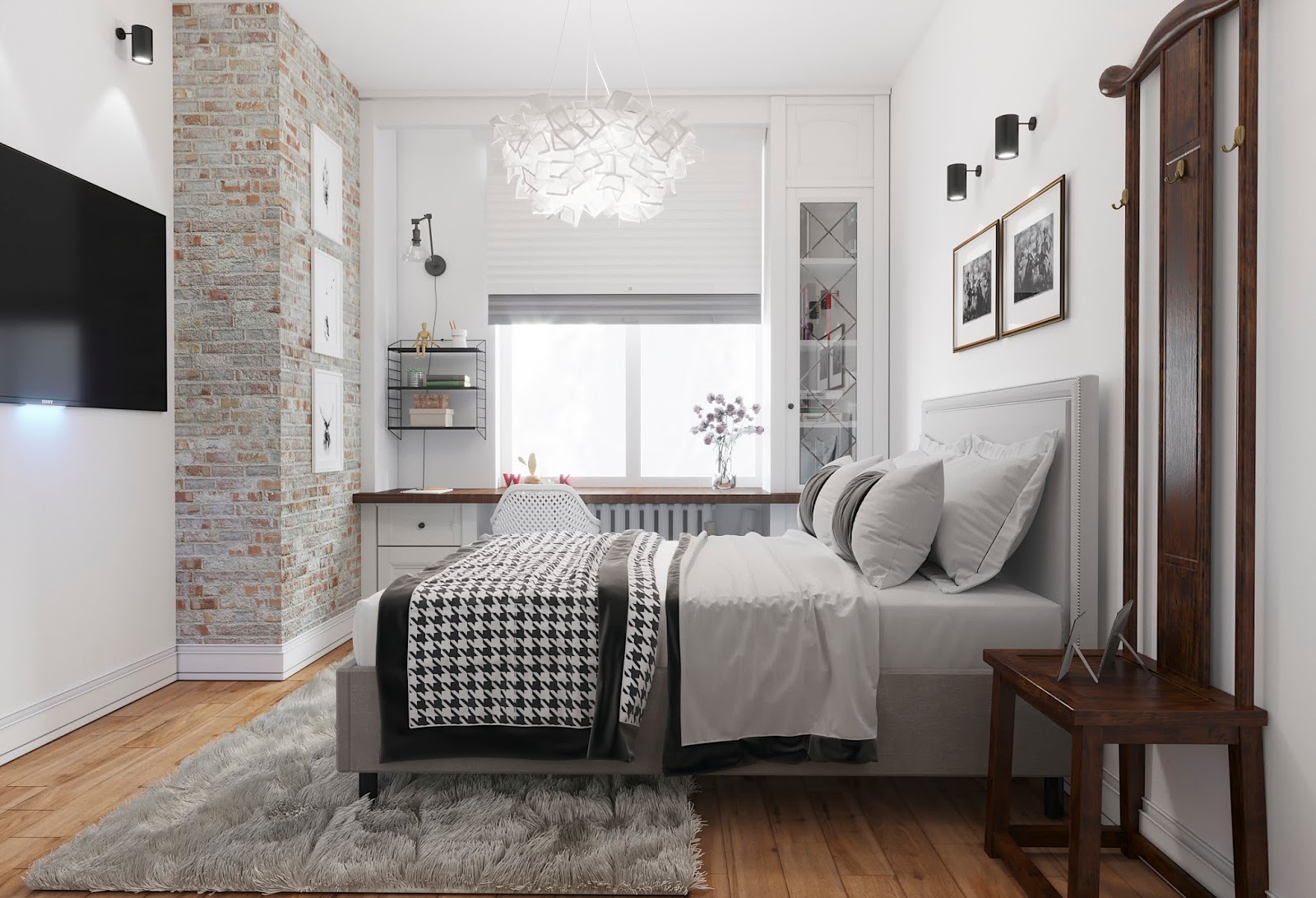 Спальня в скандинавском стиле: как грамотно оформить зону отдыха, какой должен быть интерьер, как украсить комнату, как подобрать декор, идеи дизайна на фото