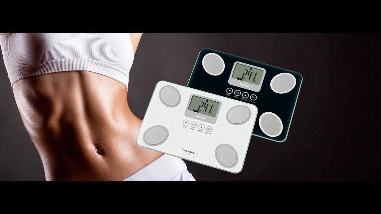 Напольные весы с анализатором воды, жира, мышечной и костной массы