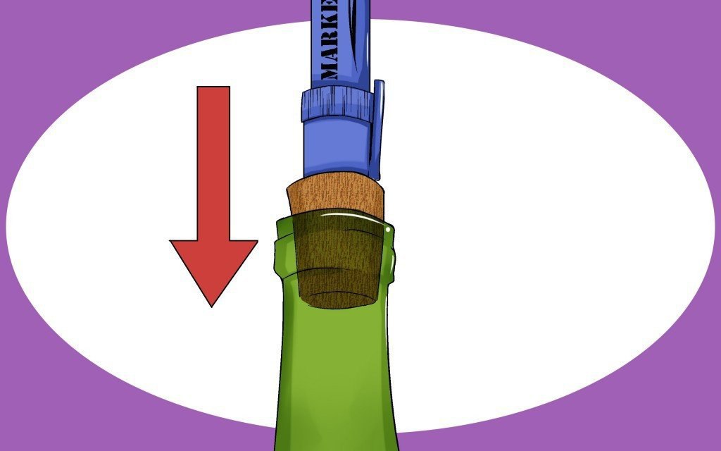 Как открыть бутылку вина без штопора: 7 способов | кто?что?где?