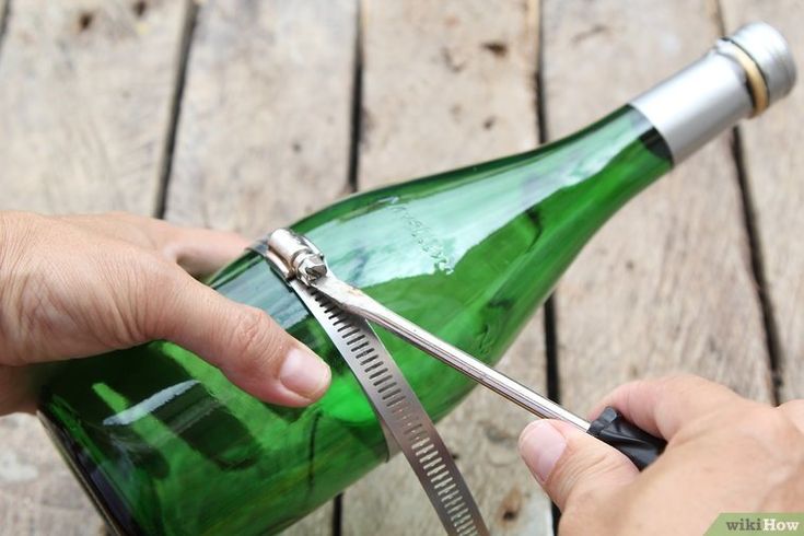 Как разрезать стеклянную бутылку, детальное описание методов
