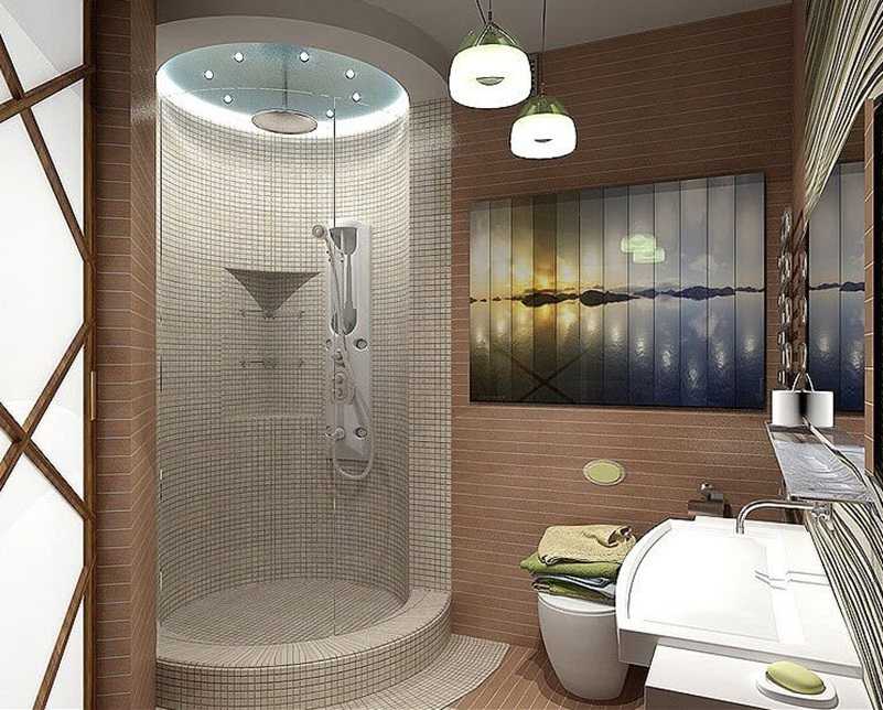 Март 2023 ᐈ 🔥 (+62 фото) дизайн ванной комнаты с туалетом с душевой