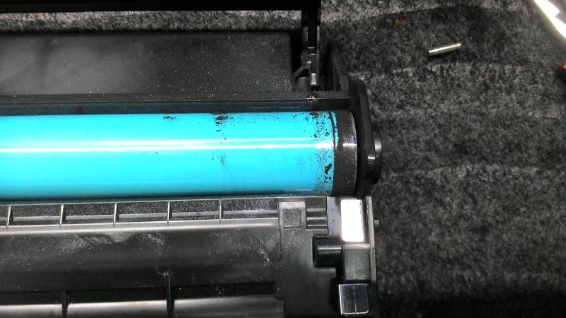 Как почистить барабан принтера