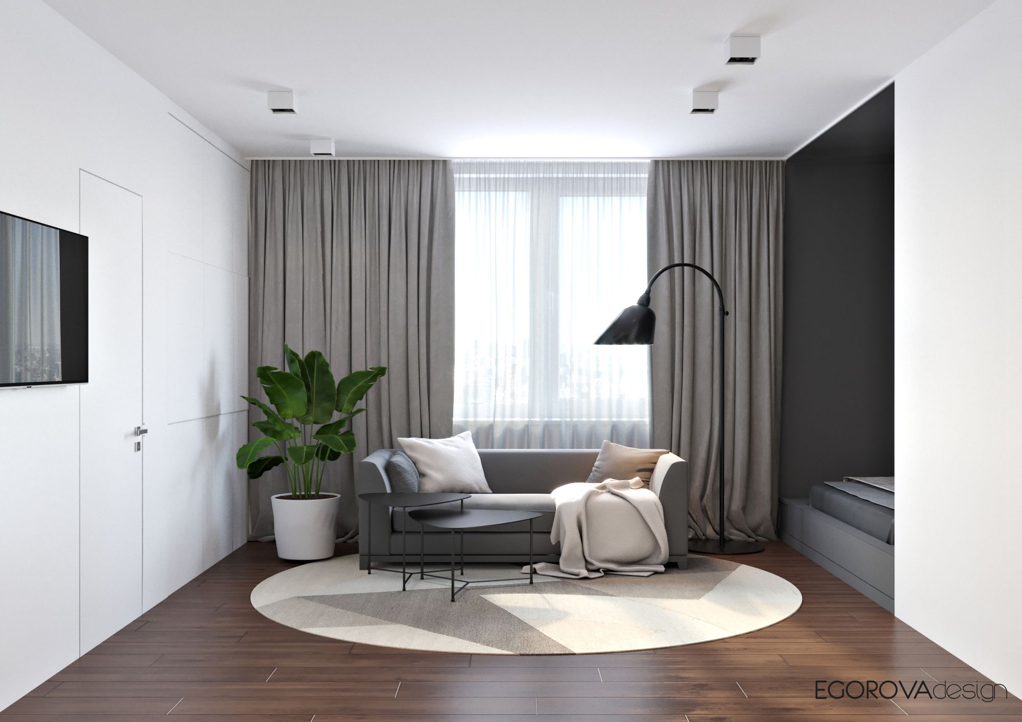 Гостиная в стиле минимализм - фото идеи для оформления интерьера современной гостиной