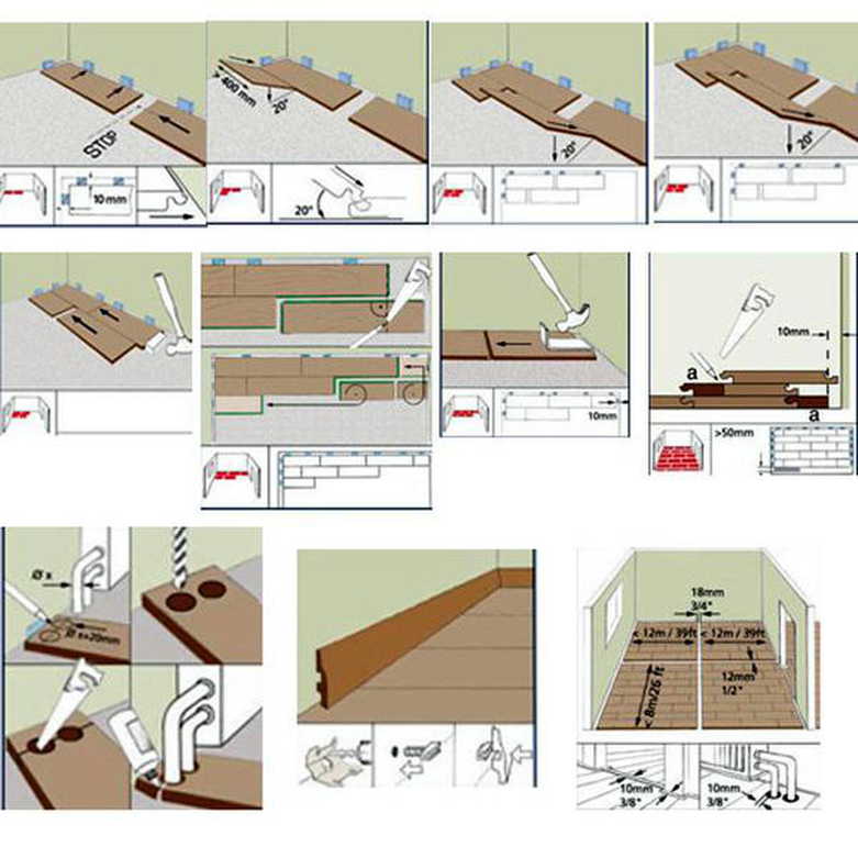 Укладка ламината на балконе своими руками: инструменты, этапы работы (видео) | онлайн-журнал о ремонте и дизайне