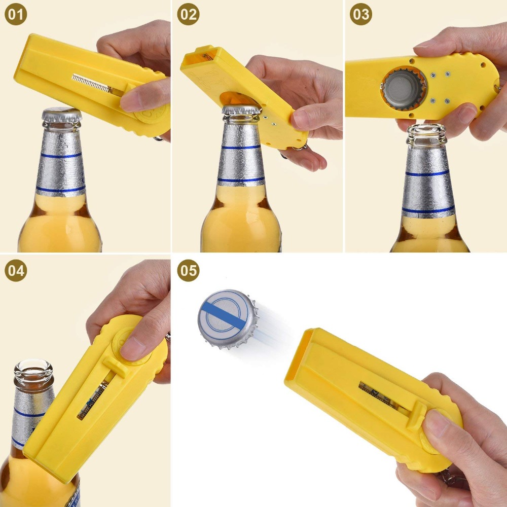 Способы открывания бутылки