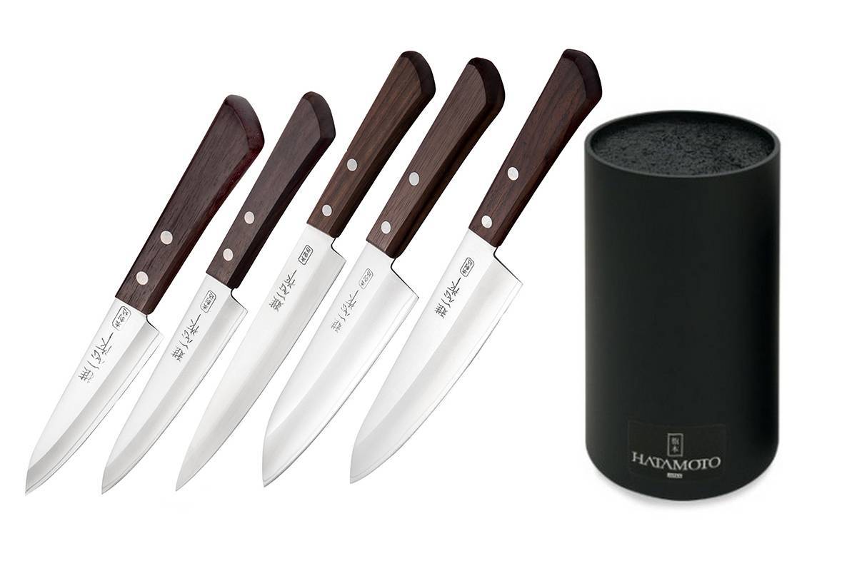 Хороший набор кухонных ножей. Кухонный нож Kanetsugu. Kanetsugu Special offer набор ножей. Японских нож Kanetsugu. Ножи кухонные Тоджиро японские набор.