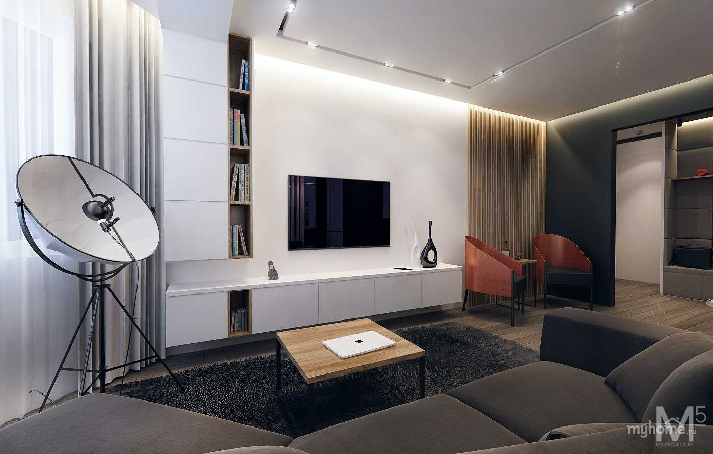Интерьер гостиной в стиле минимализм - основные черты, практические советы по декору и отделке, фото идеи
