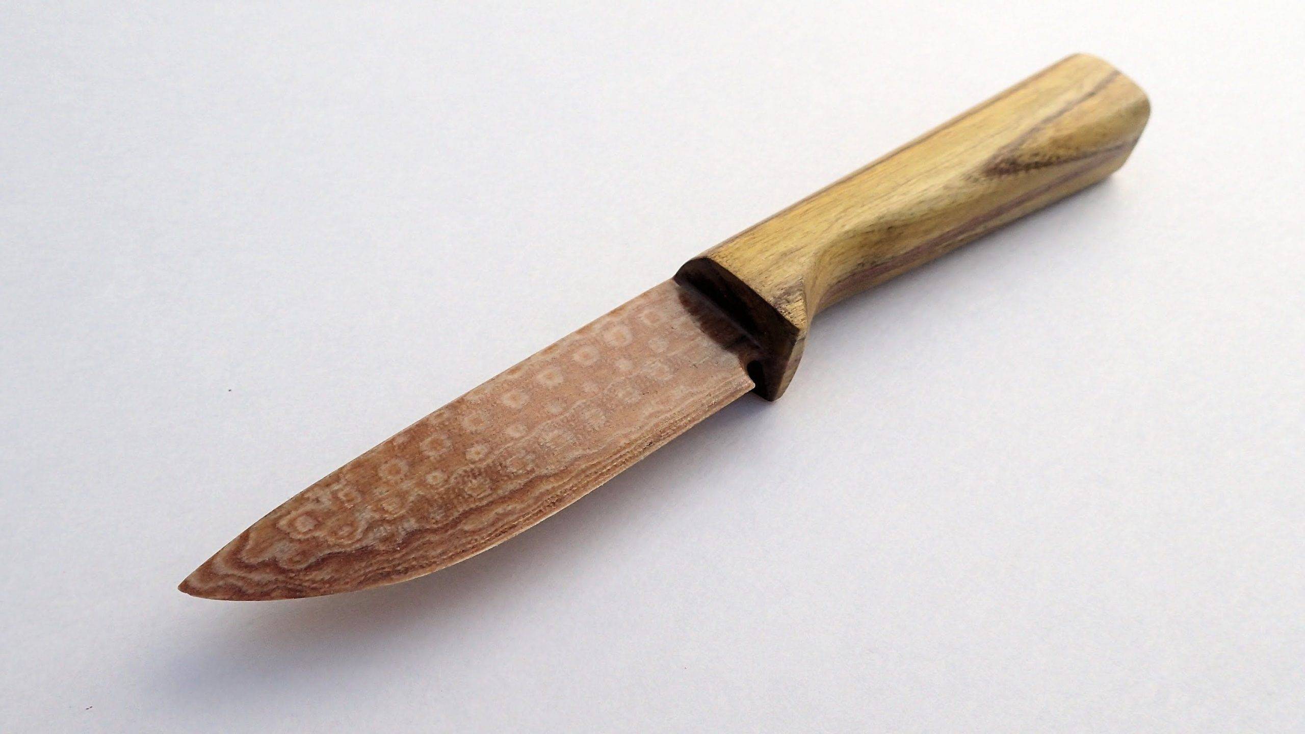 Деревянные ножи в современной версии своими руками