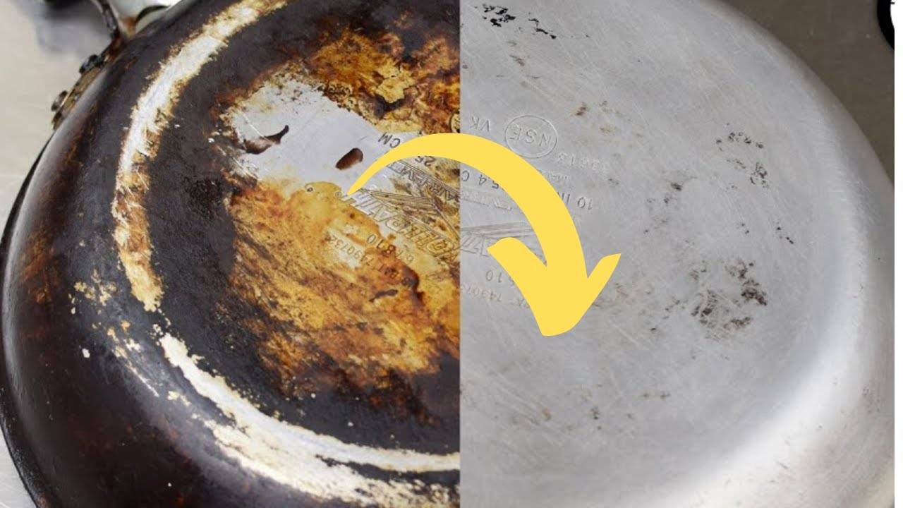 Как и чем чистить сковороды из разного материала от нагара