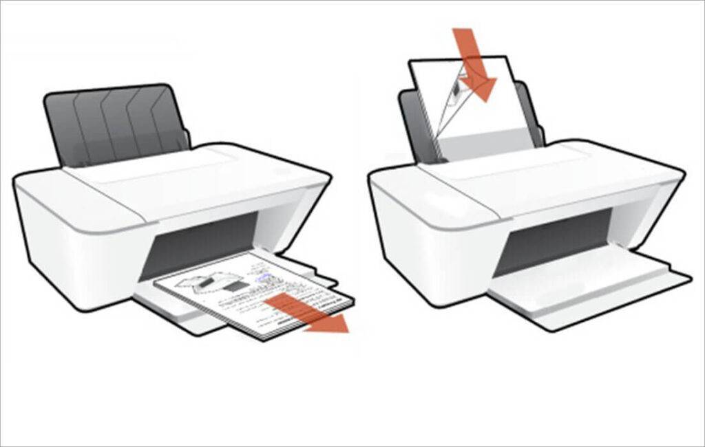 Как вставить бумагу в принтер