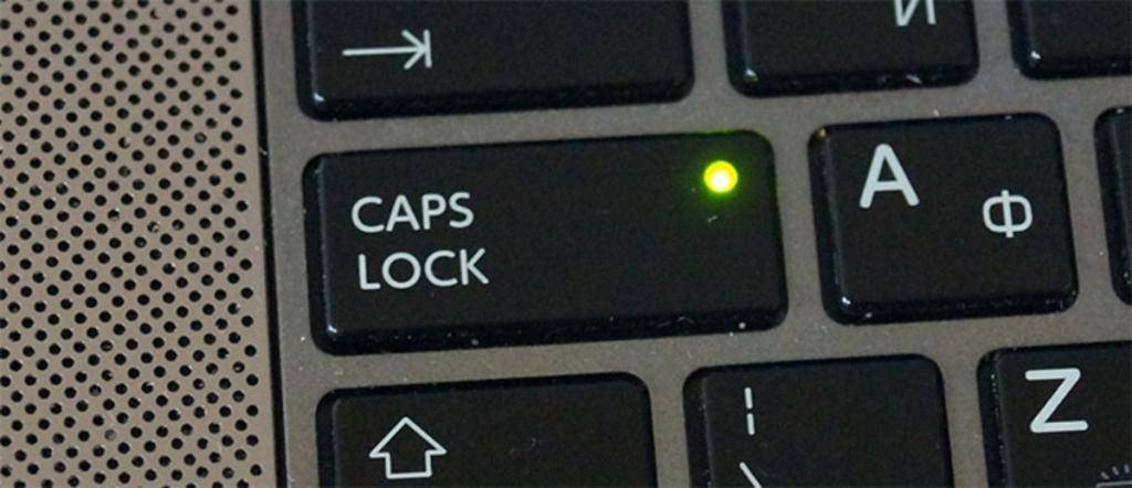 Отключение клавишы caps lock в windows 7,8.1,10
