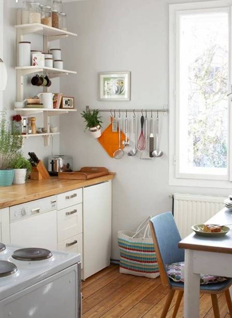 Дизайн маленькой кухни: как сделать кухню уютной и просторной (70+ реальных фото)