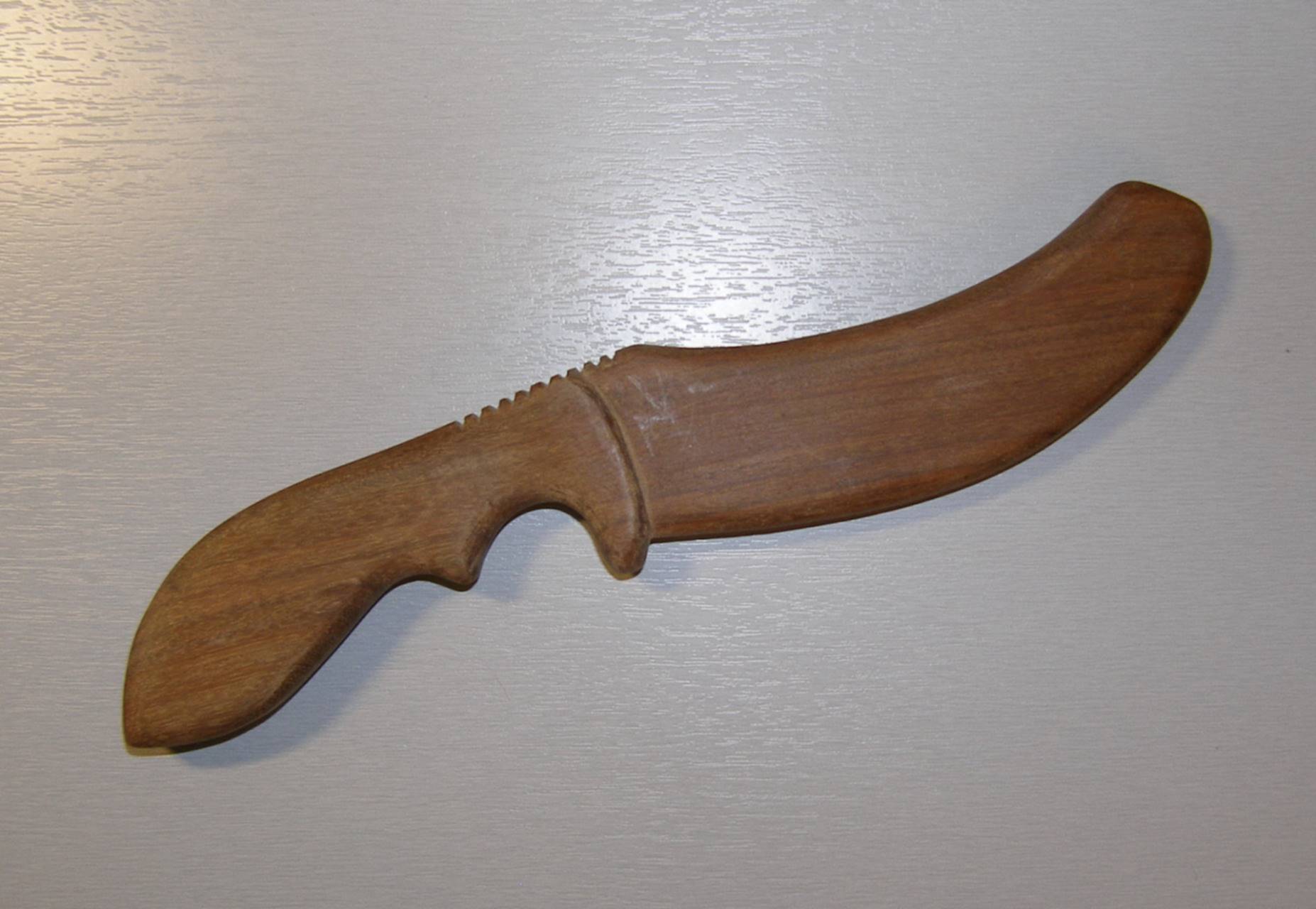 Нож керамбит из дерева: как сделать по чертежу своими руками