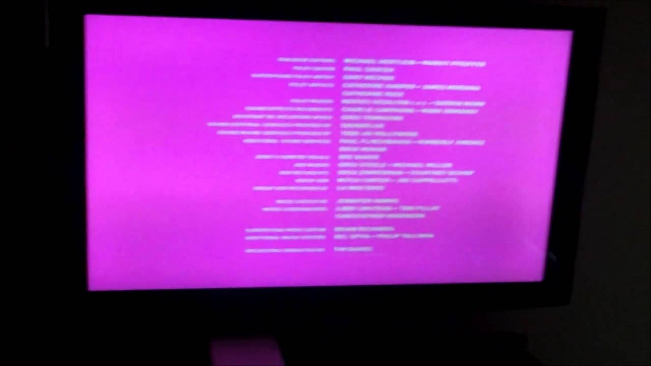 Розовый экран монитора что делать? - гаджеты, технологии, интернет