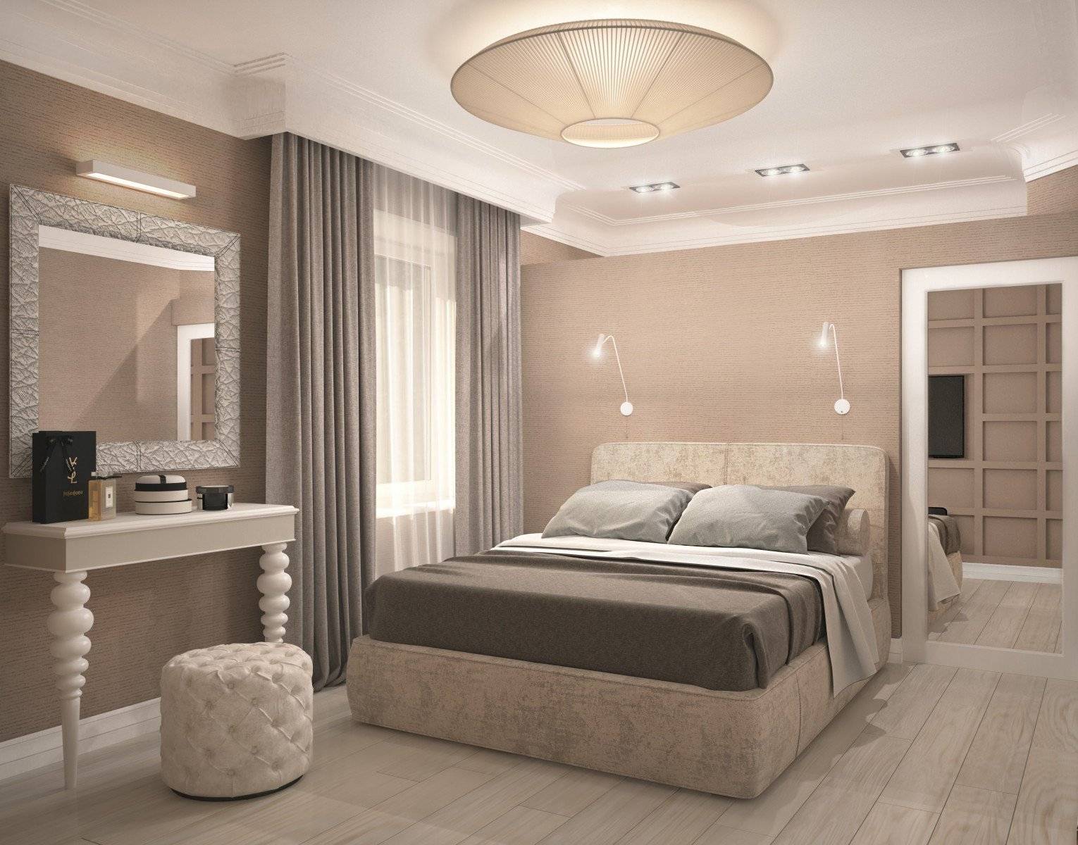 Бежевая спальня - 110 фото лучших решений по оформлению современного дизайна в спальне