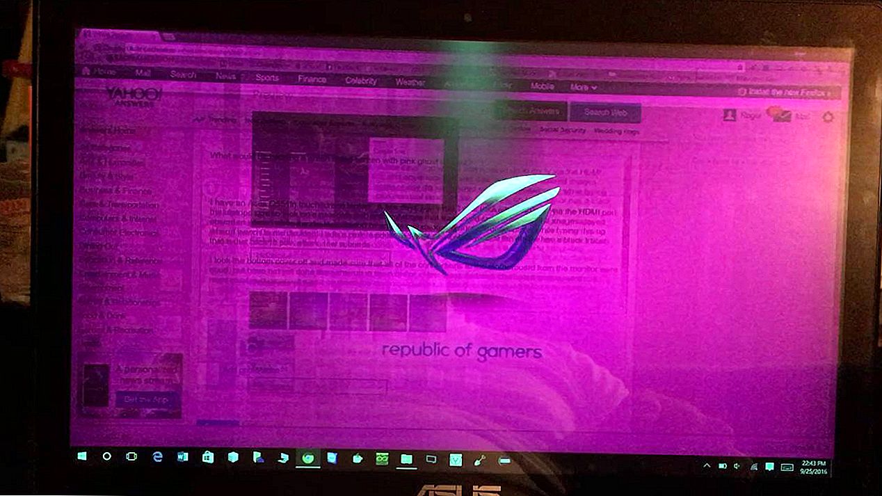 Розовый экран монитора что делать. четыре причины, почему цвет экрана нашего компьютера стал зеленым