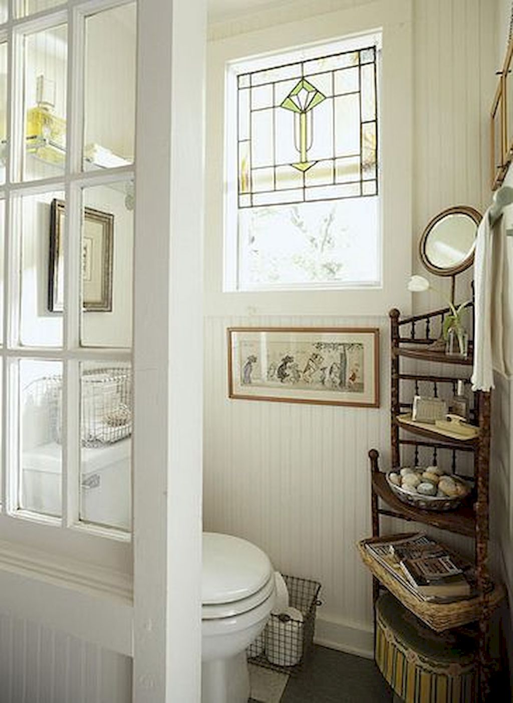 Зачем нужно окно между кухней и ванной и как его заделать? (6 фото)