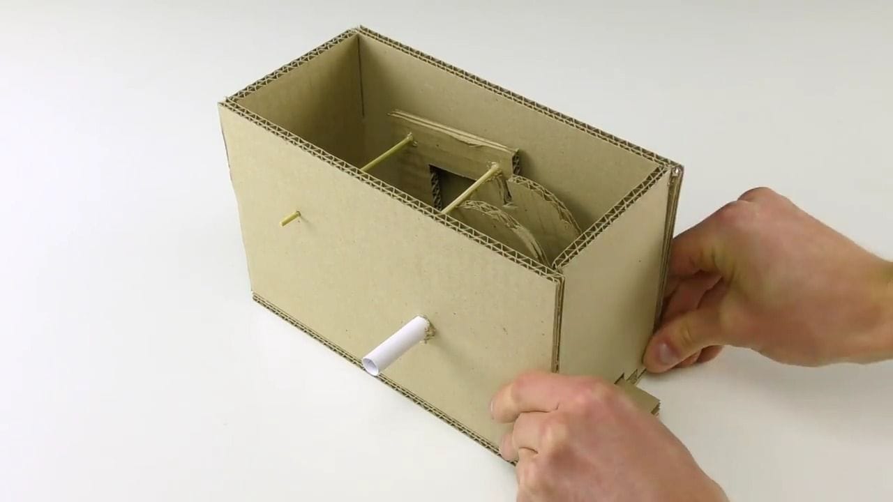 Как сделать сейф своими руками из картона