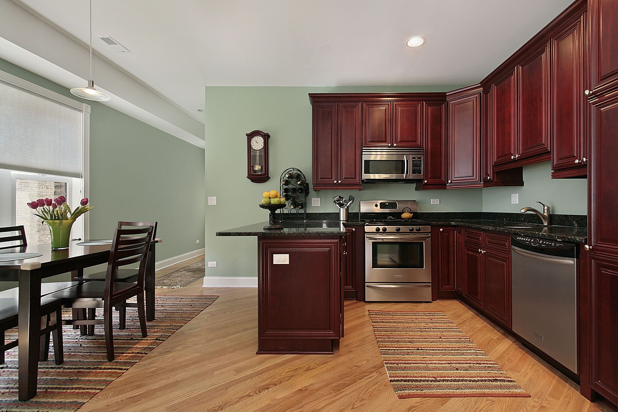 Шоколадный цвет в интерьере кухни - 78 фото красивого интерьера