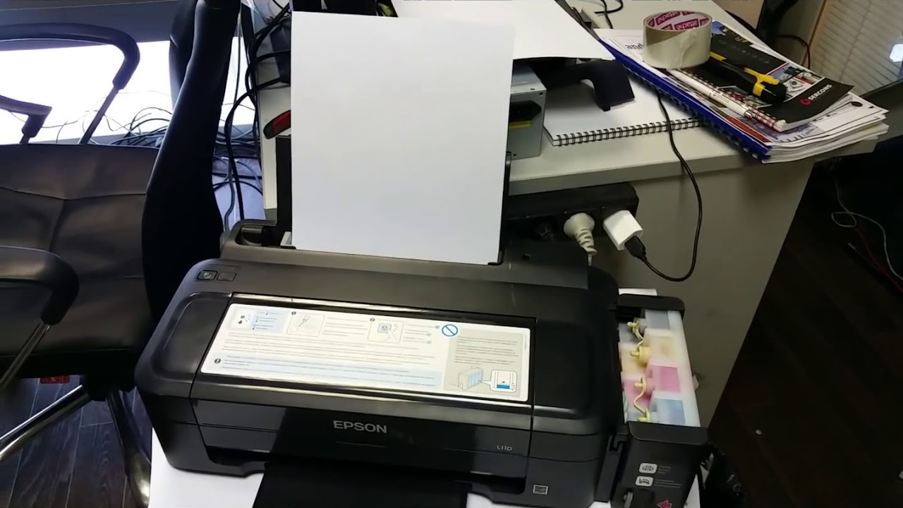 Решение проблемы, когда принтер не печатает, а выдает чистые листы, хотя краска есть