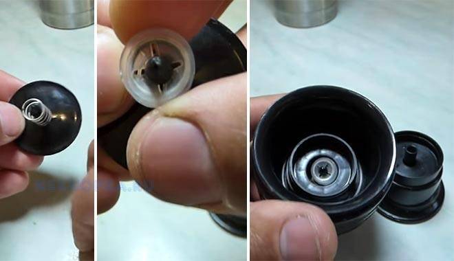 Как быстро разобрать крышку термоса с кнопкой или клапаном