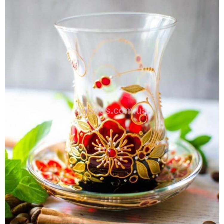 Турецкие и азербайджанские чайные стаканы армуды