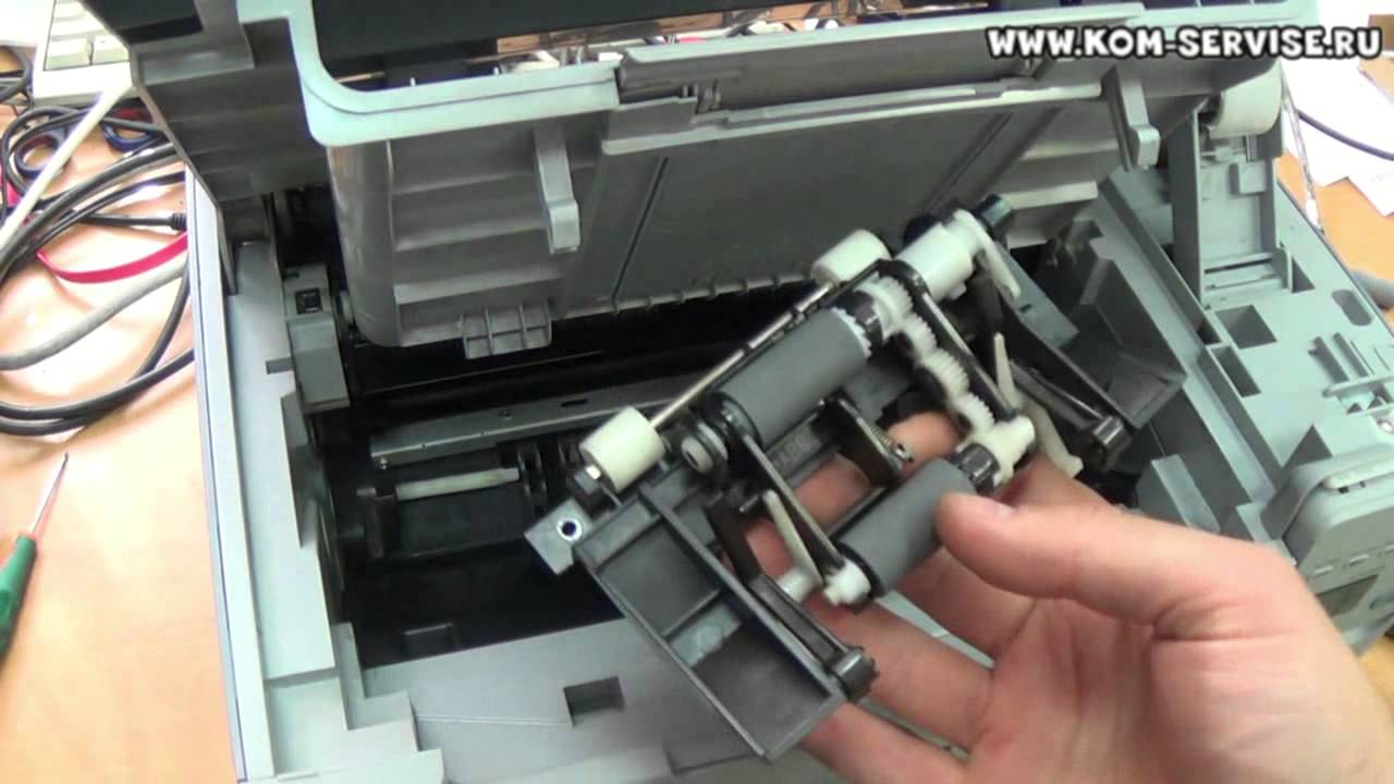 Как почистить ролики в принтере