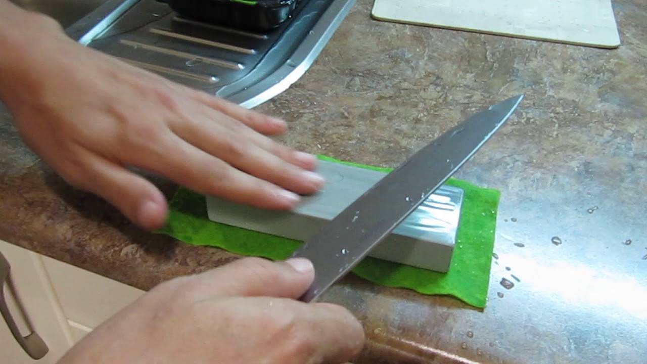 Правильная заточка кухонных ножей дома: методика и необходимые приспособления