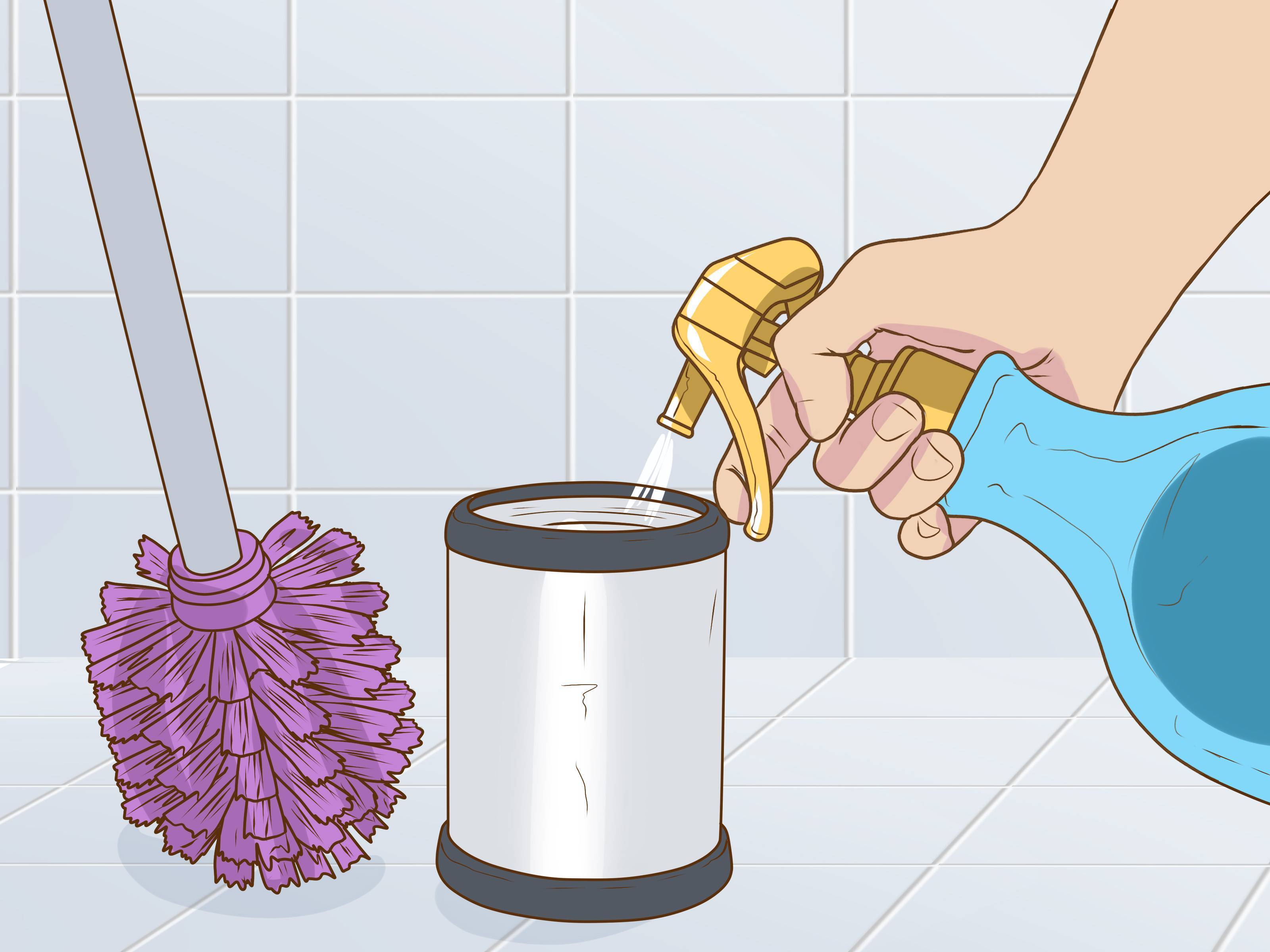 Как содержать в чистоте туалетный ёршик