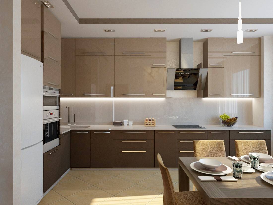 Сиреневый цвет в интерьере кухни - 85 фото идей красивого дизайна