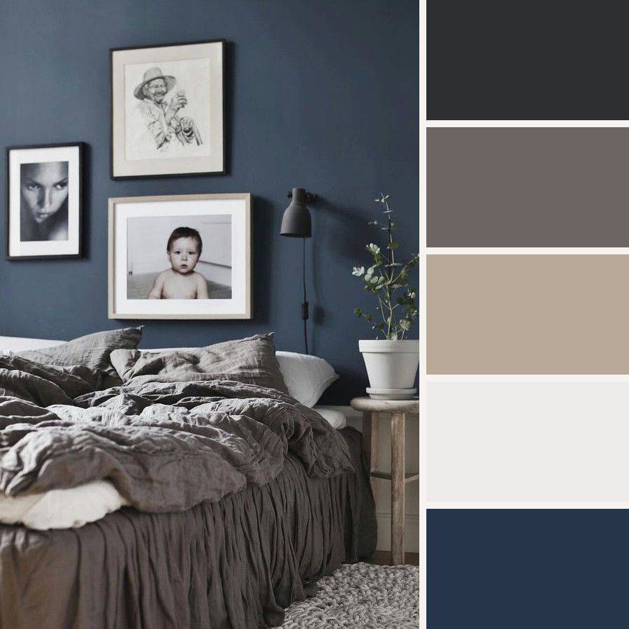 Спальня в серых тонах: 75 фото-идей дизайна интерьера, подбор мебели и штор