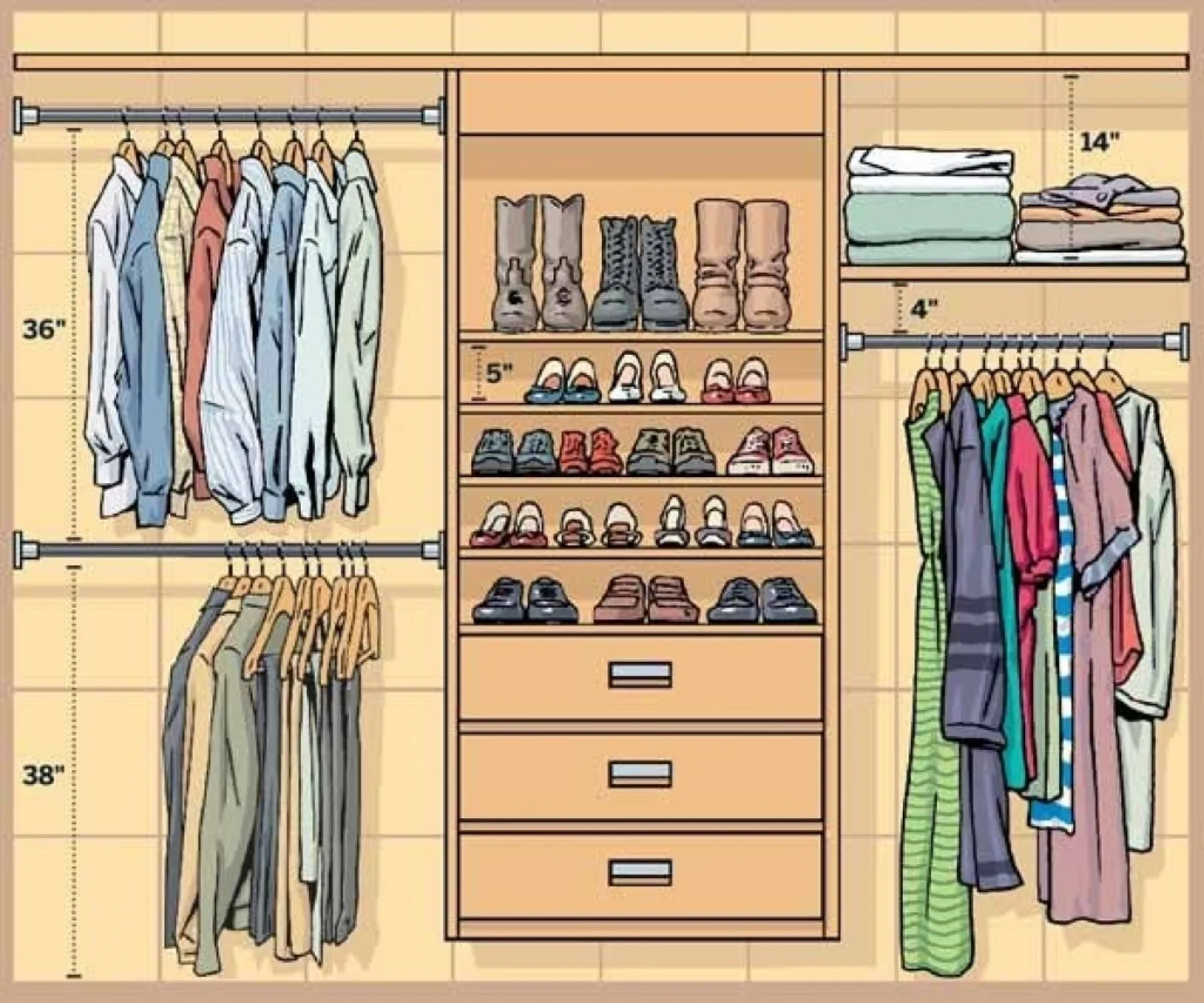 Как установить штангу в шкаф? – статьи – мебакс