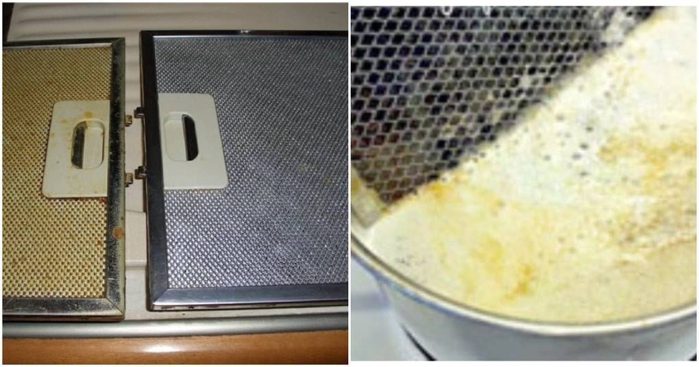 Как очистить вытяжку на кухне от жира в домашних условиях