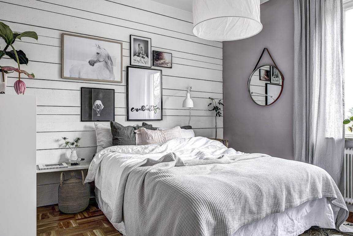 Спальня в скандинавском стиле: скромное очарование этнического интерьера – советы по ремонту