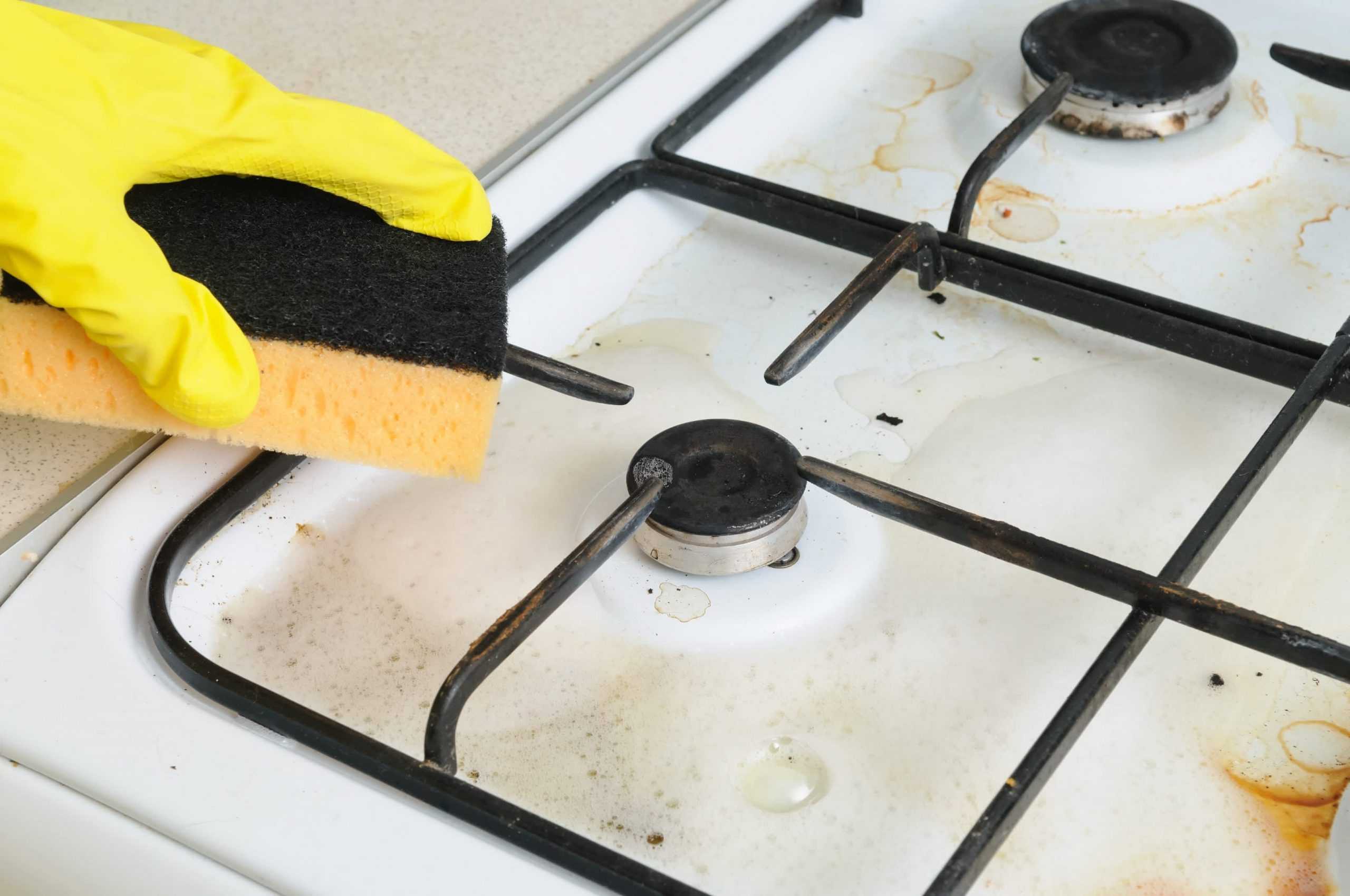 Как почистить вытяжку на кухне от жира