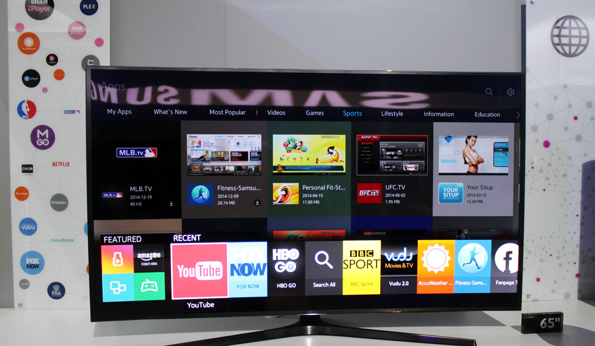 Телевизор самсунг tizen. Samsung Smart TV 2015. Платформа Smart TV: Tizen. Смарт ТВ самсунг тайзен. Телевизоры самсунг смарт ТВ 2015.
