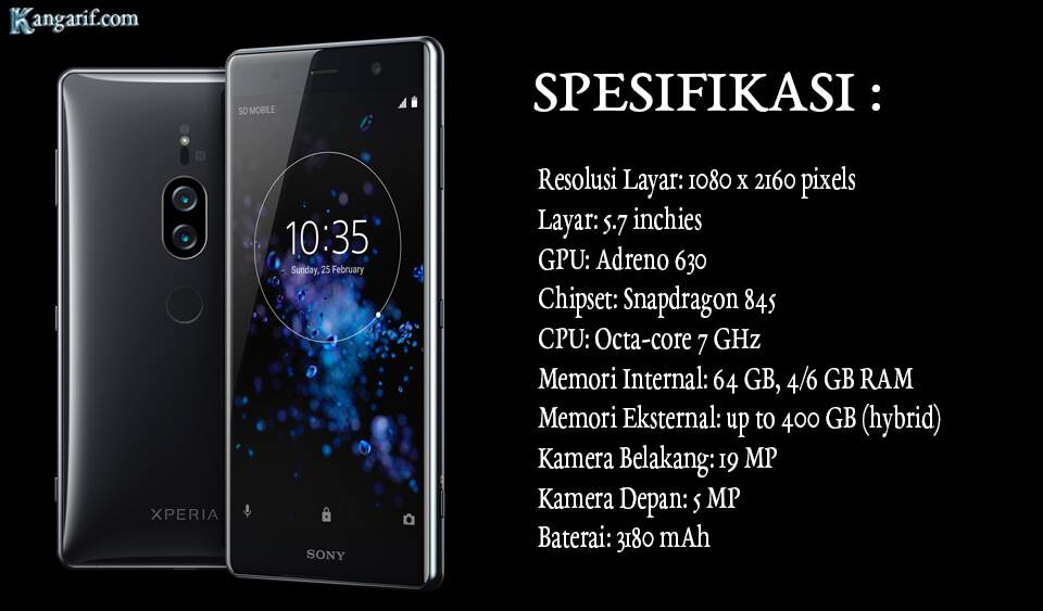 Обзор на телефон Sony Xperia XZ2: описание, технические характеристики