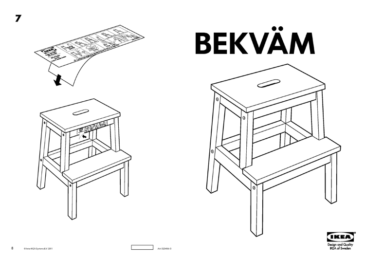 Икеа чертежи. Ikea табурет лестница Bekvam чертёж. Табурет-лестница БЕКВЭМ чертежи.