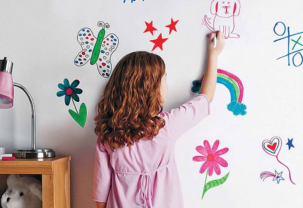 Ругать бесполезно: почему детям так нравится рисовать на обоях - parents.ru | parents