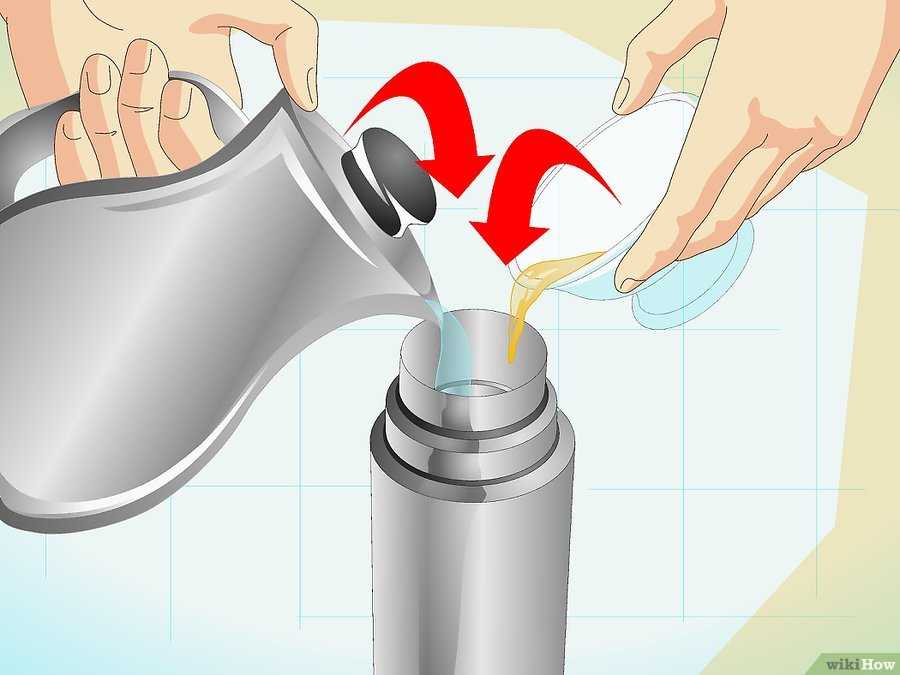 Как убрать запах из термоса?
