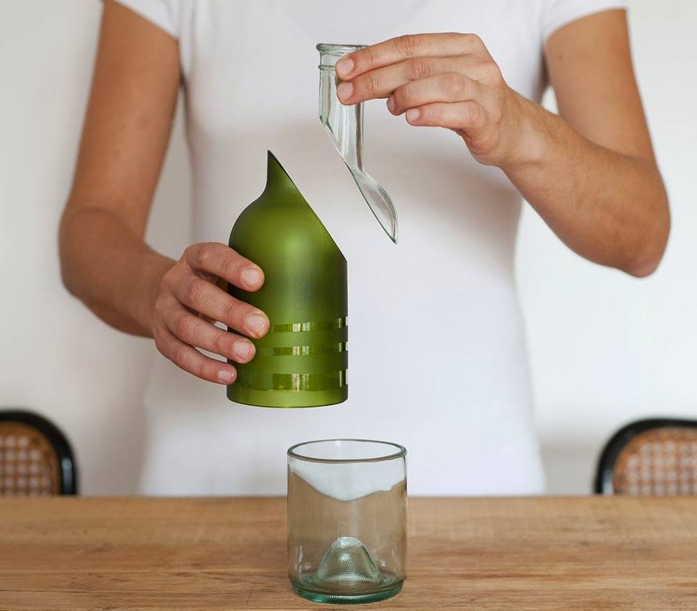 Как разрезать стеклянную бутылку в домашних условиях