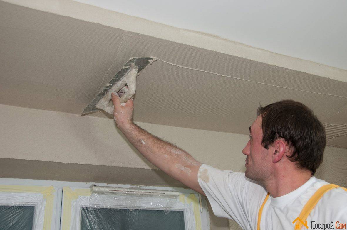 Как правильно выровнять потолок своими руками
