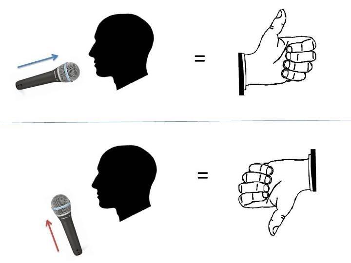 3 простых способа держать микрофон
