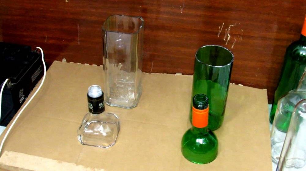 Как разрезать стеклянную бутылку в домашних условия