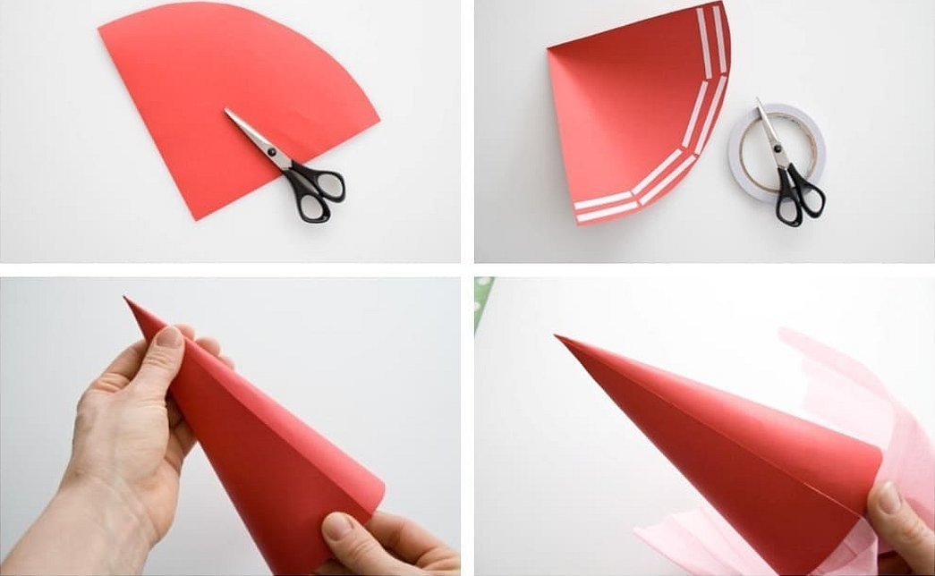 Как сделать ровный конус из картона. как сделать конус из бумаги или картона — схема развертка