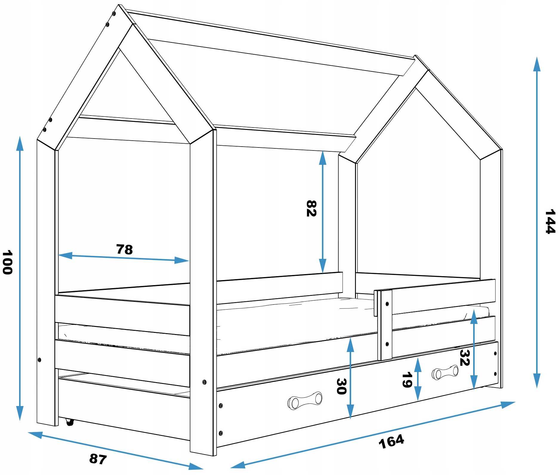 Кровать домик чертежи схемы. подробная инструкция, как сделать кровать-домик своими руками. определяемся с моделью