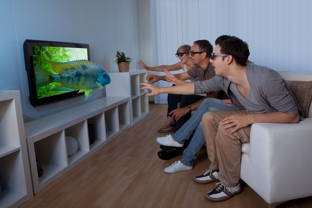 Как работает 3d телевизор без 3d очков
