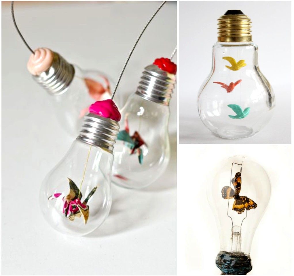 20 идей, как можно применить старые лампочки — сделай своими руками | мастер классы с фото на goldenhands