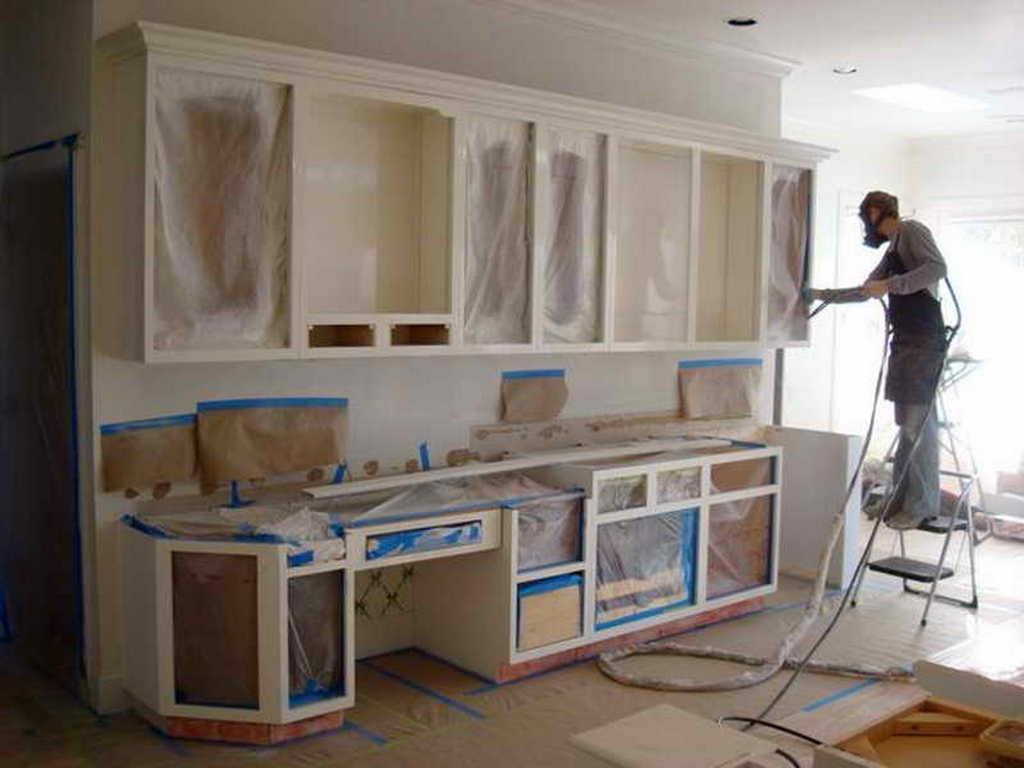 Как перекрасить кухонный гарнитур в другой цвет в домашних условиях: фото, из дсп, из дерева, из мдф